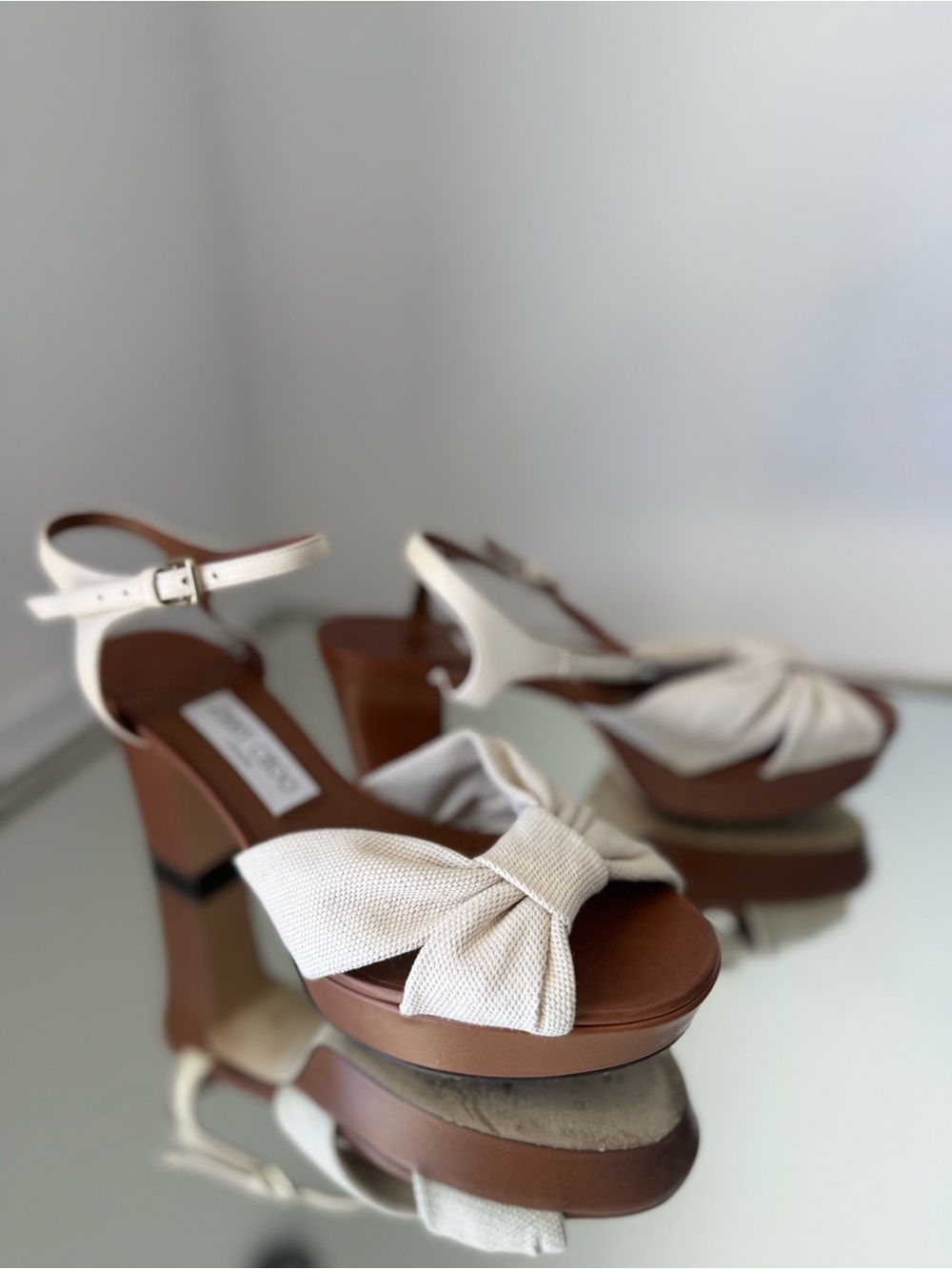 Jimmy Choo Heloise 80 platform sandals 39 $1,095